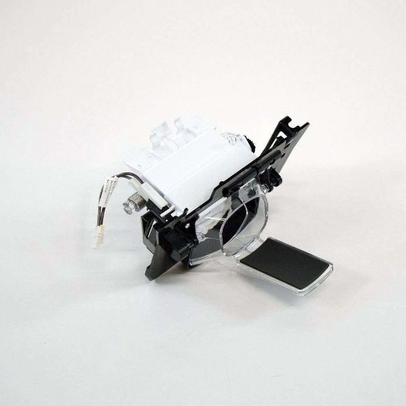 Picture of OEM Whirlpool Refrigerator Dispenser Ice Chute Door and Funnel Assembly (Gray) WPW10616145