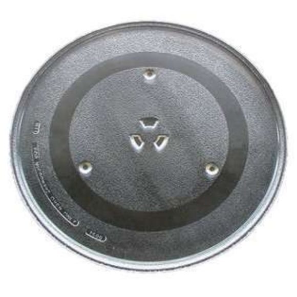 Picture of OEM GE Microwave Oven Tray Glass Wb49x10176