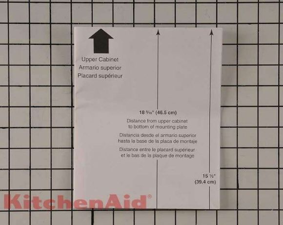 Picture of OEM Whirlpool Template W10517169
