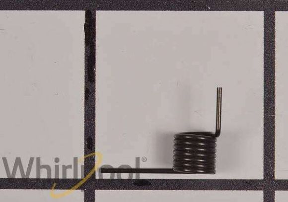 Picture of OEM Whirlpool Dryer Lint Screen Door Spring W10726027