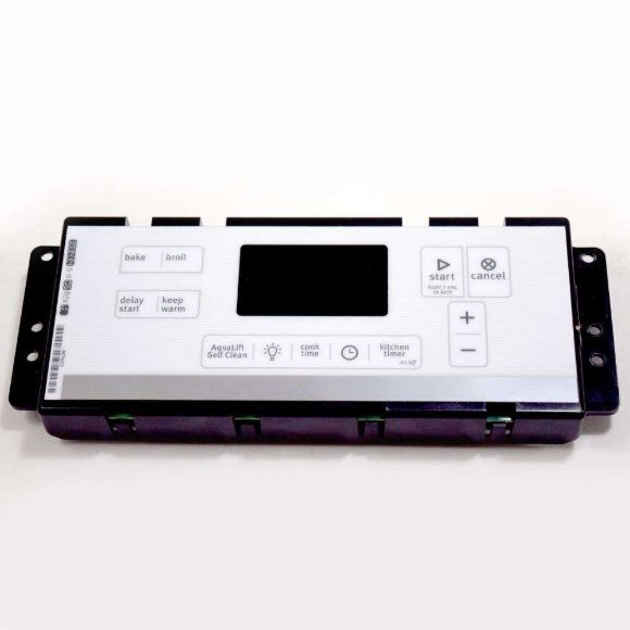 Picture of OEM Whirlpool Range Oven Control Board and Overlay WPW10586732