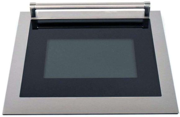 Picture of OEM Whirlpool Wall Oven Door Outer Panel Assembly (White) W10801070