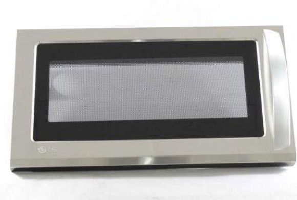 Picture of OEM LG Microwave Door Assembly (Complete) ADC73028303
