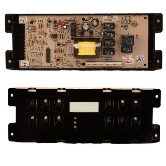 Picture of OEM Frigidaire Range Oven Control Board and Clock 316557230