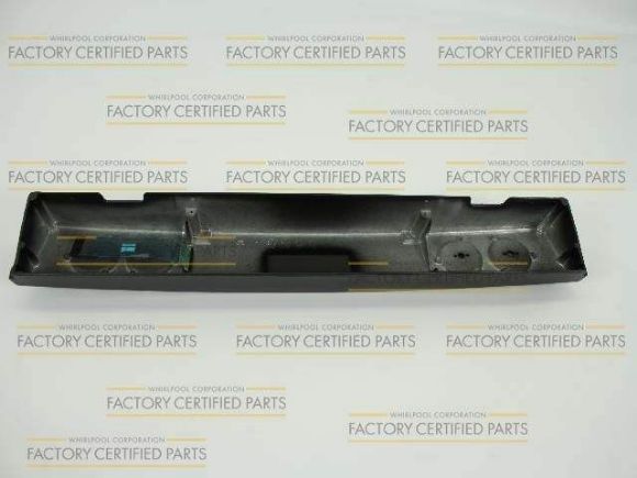 Picture of OEM Whirlpool Range Control Panel (Black) W10572603