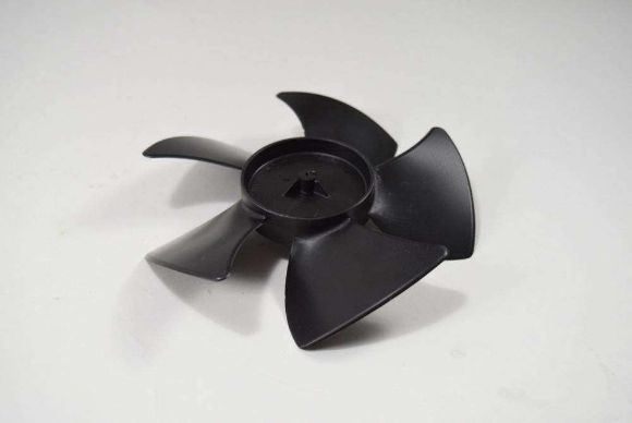Picture of OEM Whirlpool Refrigerator Condenser Fan Blade (Black) WPW10139483