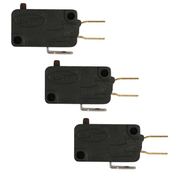 Picture of OEM Whirlpool Microwave Mounting Bracket Switches 8204832