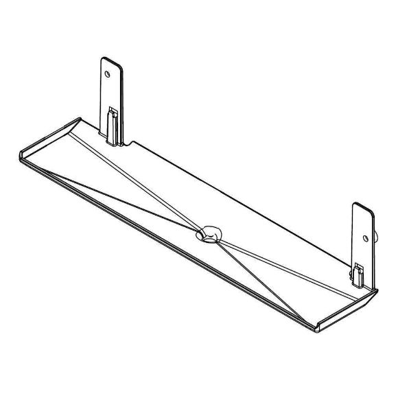 Picture of OEM Whirlpool Refrigerator Bracket Evaporator W10673133