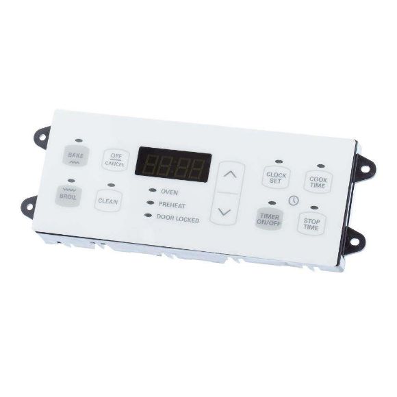 Picture of OEM Frigidaire Range Oven Control Board and Clock (White) 318185832