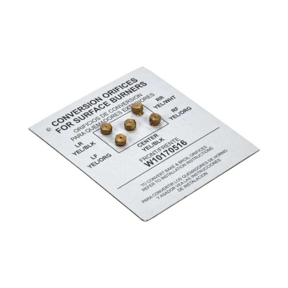 Picture of OEM Whirlpool Orifice Spud WPW10170516