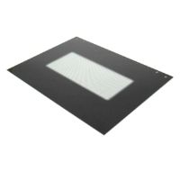 Picture of OEM Whirlpool Oven Door Outer Panel (Black) WP9759641