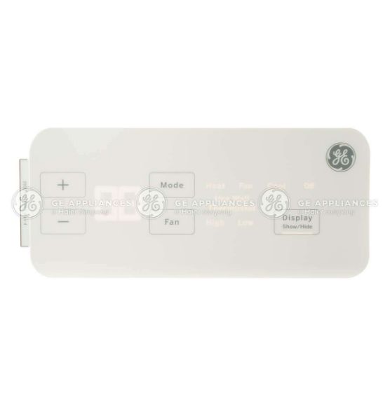 Picture of OEM GE Room Air Conditioner Control Panel Overlay WP71X20874