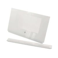 Picture of OEM GE Range Oven Door Outer Panel (White) WB56X20057