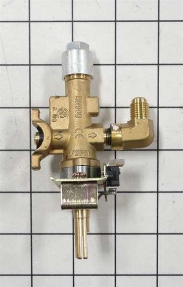 Picture of OEM Whirlpool Gas Grill Burner Valve, Rear WPW10128766