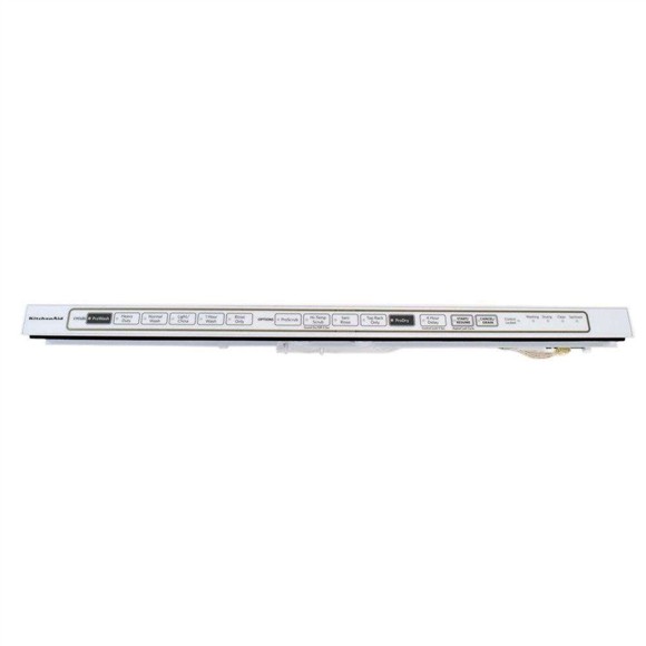 Picture of OEM Whirlpool Dishwasher Control Panel WPW10481142