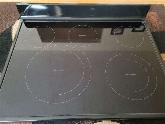 Picture of OEM Whirlpool Range Main Top Assembly W11129393