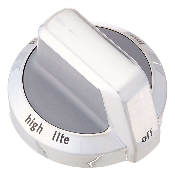 Picture of OEM Whirlpool Range Burner Knob WPW10268448