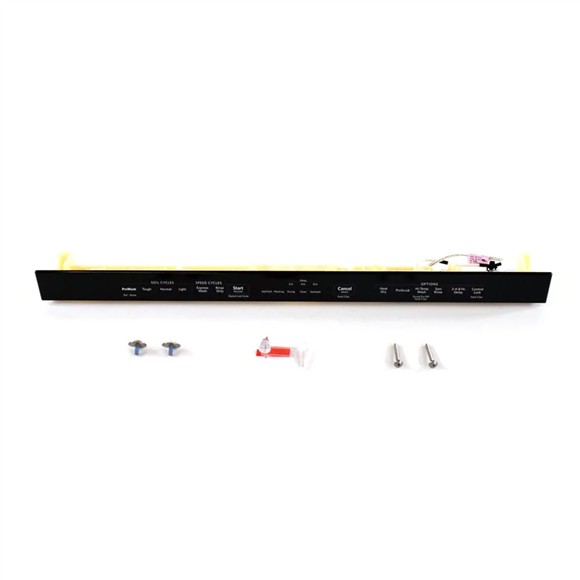 Picture of OEM Whirlpool Dishwasher Control Panel W10902370