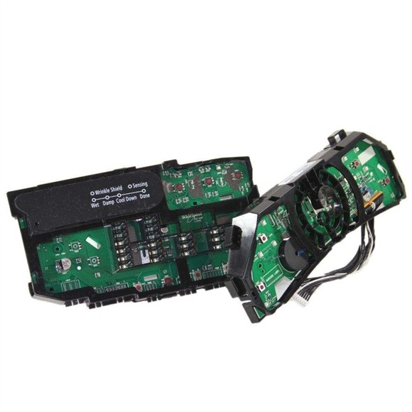 Picture of OEM Whirlpool Dryer User Interface Assembly W10739618