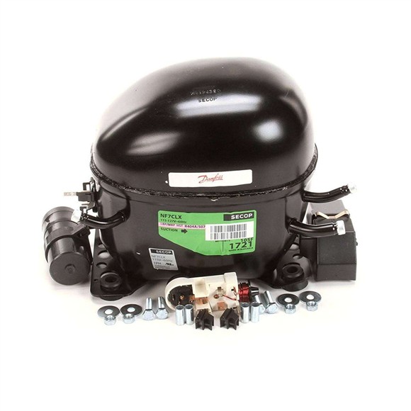 Picture of Secop NF7CLX Commercial Compressor R404A 115V 60Hz 1/3+ HP - Manitowac