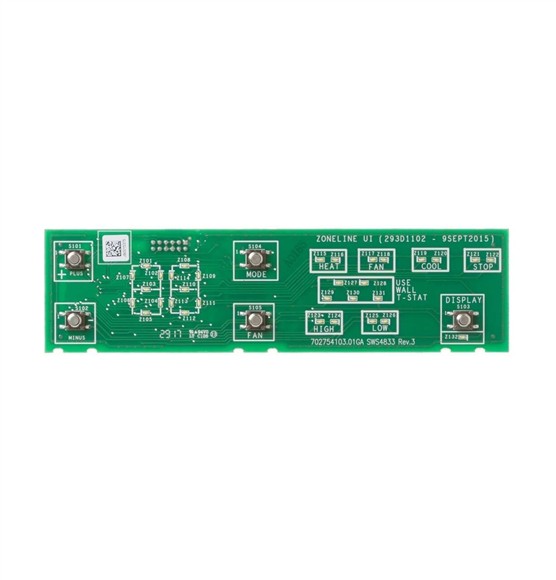 Picture of OEM GE Zoneline User Interface Board WP26X31393