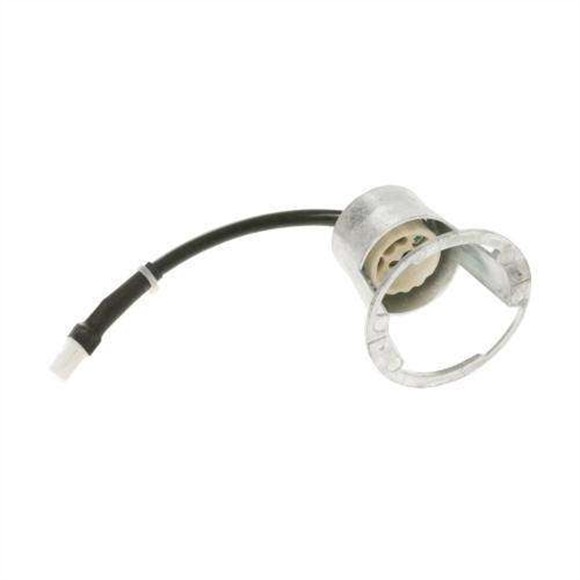 Picture of OEM GE Range Hood Halogen Lamp Socket & Wiring WB08X10053