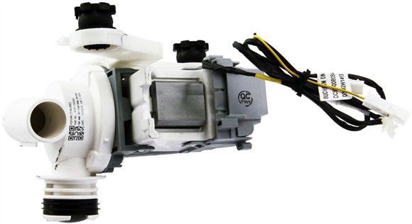 Picture of Samsung Drain Pump Assembly A2 PJT COIL, 120V, 60HZ DC97-19289H
