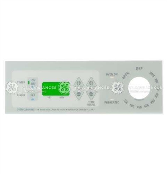 Picture of OEM GE Oven Faceplate WB27T10200