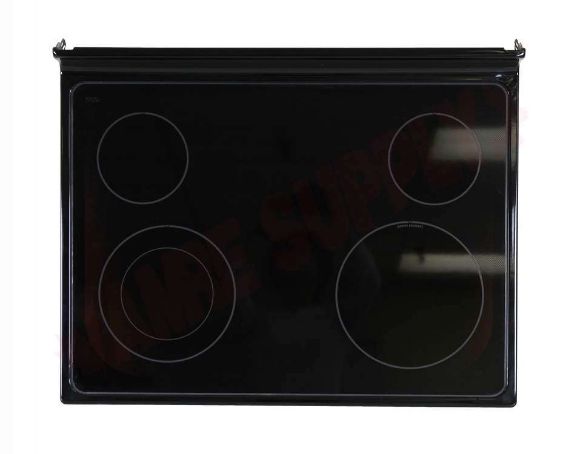 Picture of OEM Whirlpool Range Main Top (Black) W10696529