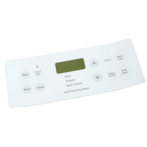Picture of OEM Frigidaire Range Stove Oven Clock Overlay 316220804