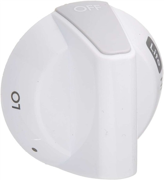 Picture of OEM Frigidaire Range Surface Burner Knob (White) 316353100