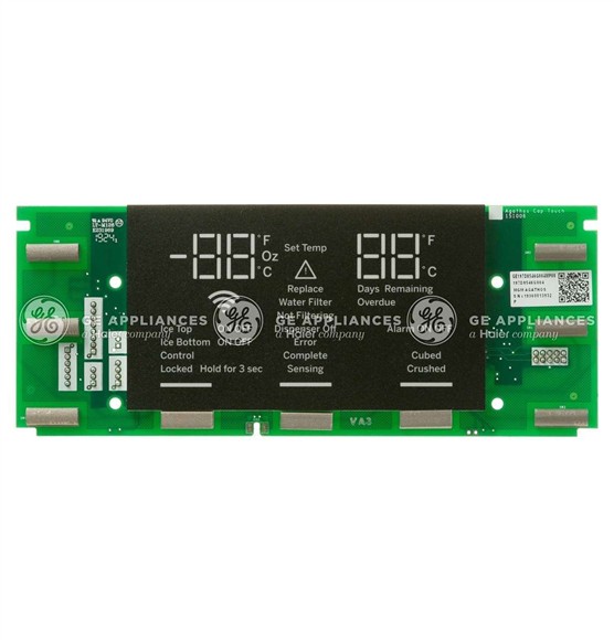 Picture of OEM GE Refrigerator Dispenser Display Control Board WR55X26552
