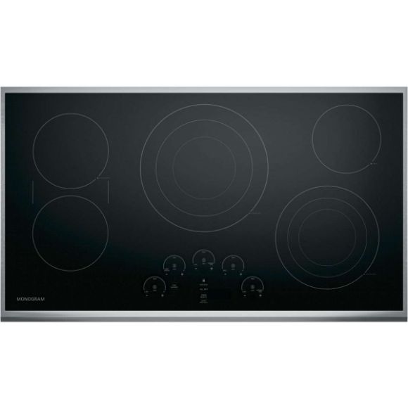Picture of OEM GE Cooktop Maintop Glass & Frame WB62X36692