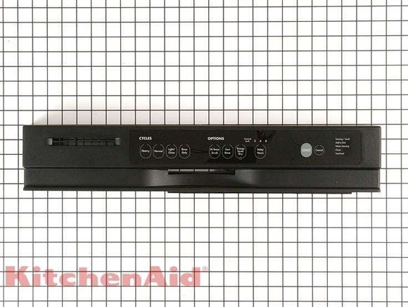 Picture of OEM Whirlpool Dishwasher Control Panel WP8531242