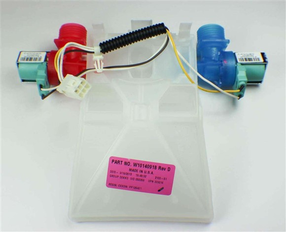 Picture of OEM Whirlpool Washer Water Valve W10140918
