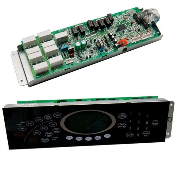 Picture of OEM Whirlpool Range Oven Control Board and Clock WP5701M799-60