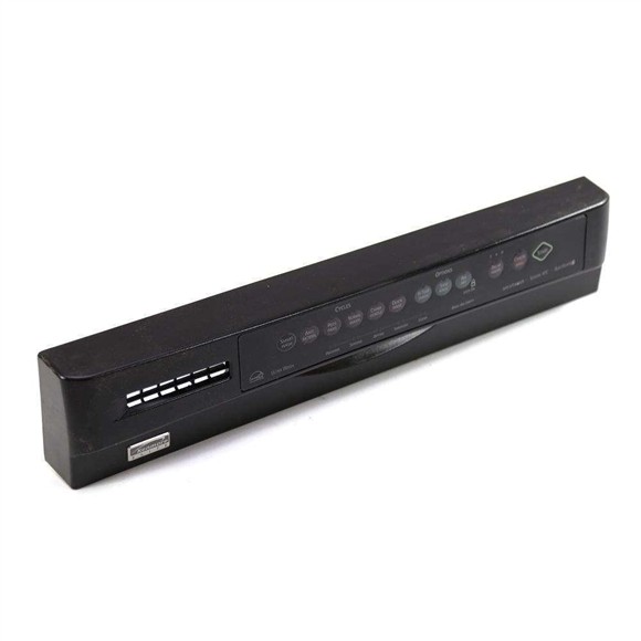 Picture of OEM Whirlpool Dishwasher Control Panel (Black) WP8542350