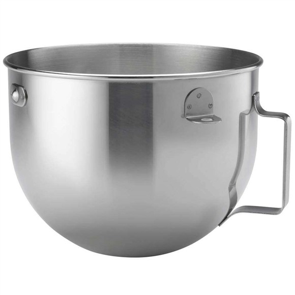 Picture of OEM Whirlpool KitchenAid 5 Quart Stainless Steel Mixer Bowl W10717235