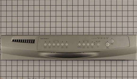 Picture of OEM Whirlpool Dishwasher Control Panel WPW10175356