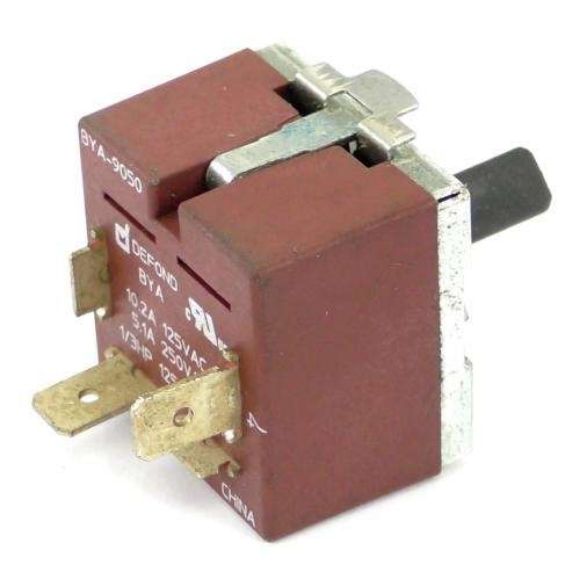Picture of OEM Electrolux / Frigidaire 3 Position Temp Switch 134905000