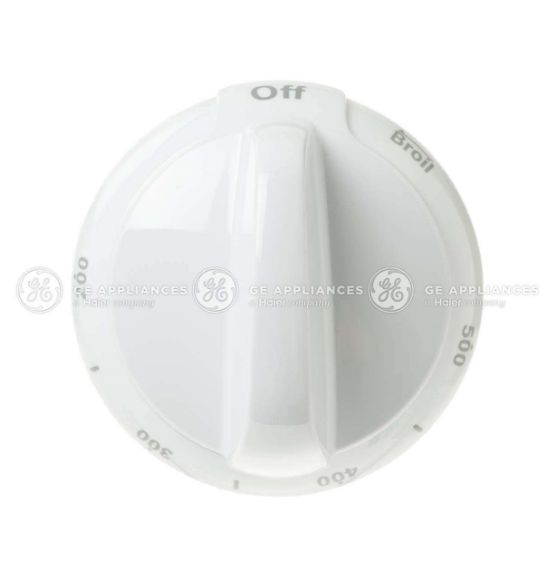 Picture of OEM GE Range Oven Thermostat Knob (White) WB03X31035
