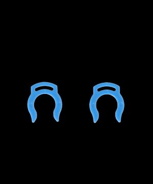 Show details for Fisher / Paykel Collet Locking Clip for Refrigerator 837193P Picture of Fisher / Paykel Collet Locking Clip for Refrigerator 837193P