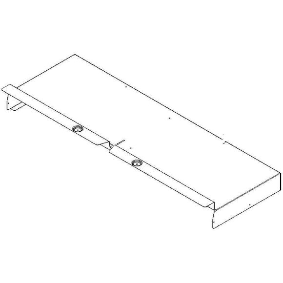 Picture of OEM Whirlpool Wall Oven Chassis Top Cover 30 W10904156