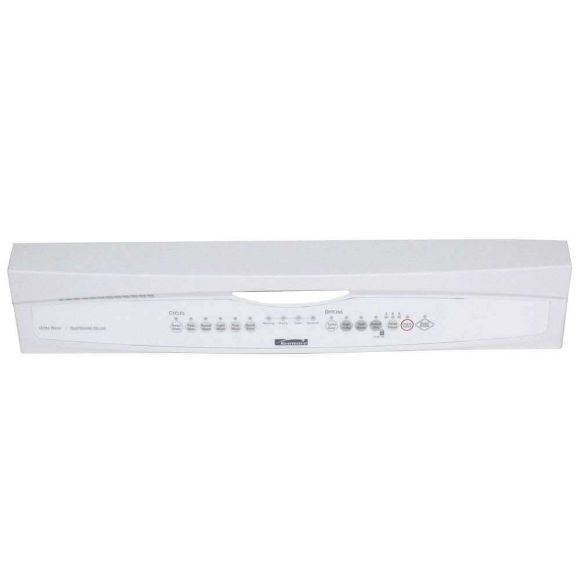 Picture of OEM Whirlpool Dish Washer Control Panel White W10243210