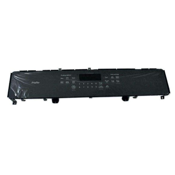 Picture of OEM GE Range Oven Control Board and Overlay (Slate and Stainless) WB27X32206