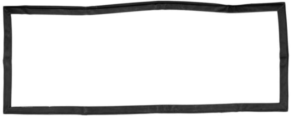 Picture of OEM GE Refrigerator Door Outer Gasket (Black) WR14X27881