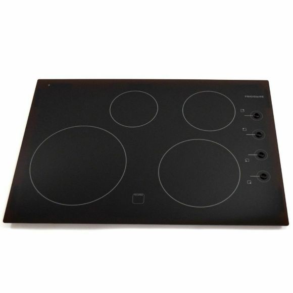Picture of OEM Frigidaire Cooktop Main Top Assembly (Black) 318935218