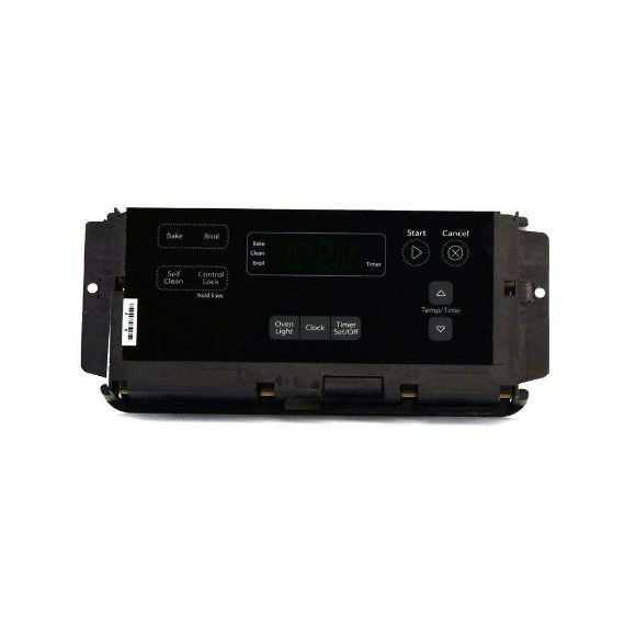 Picture of OEM Whirlpool Range Oven Control Board and Clock WPW10734612