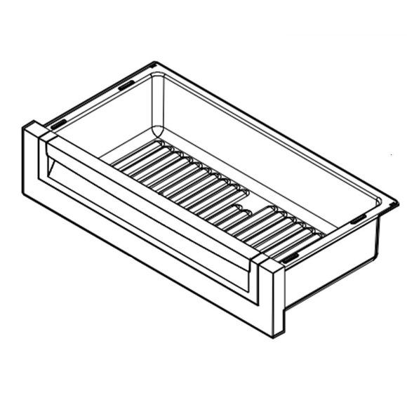 Picture of OEM Frigidaire Refrigerator Deli Drawer 297296800