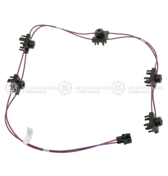 Picture of OEM GE Range Maintop and Switch Wire Harness WB18X32669